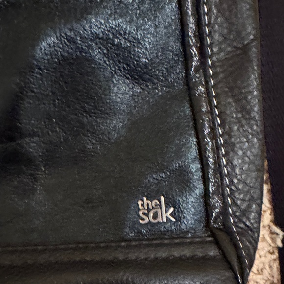 The Sak Black Leather Crossbody Bag - Picture 2 of 5